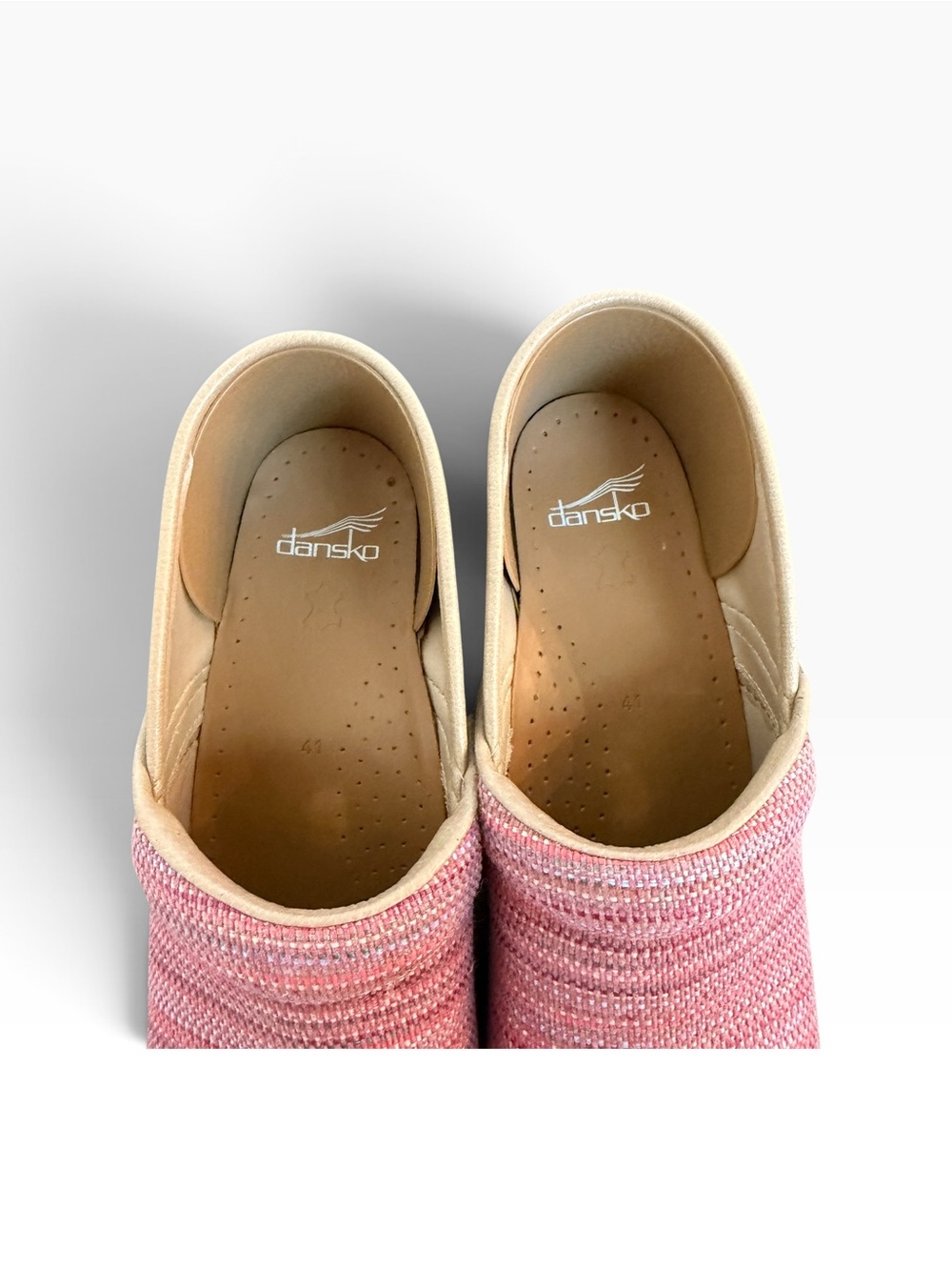 Dansko Canvas Pro Multi-Stripe Slip-On Women’s Boho Clog Sz 41 EU; U.S. 10.5-11 - Picture 9 of 9
